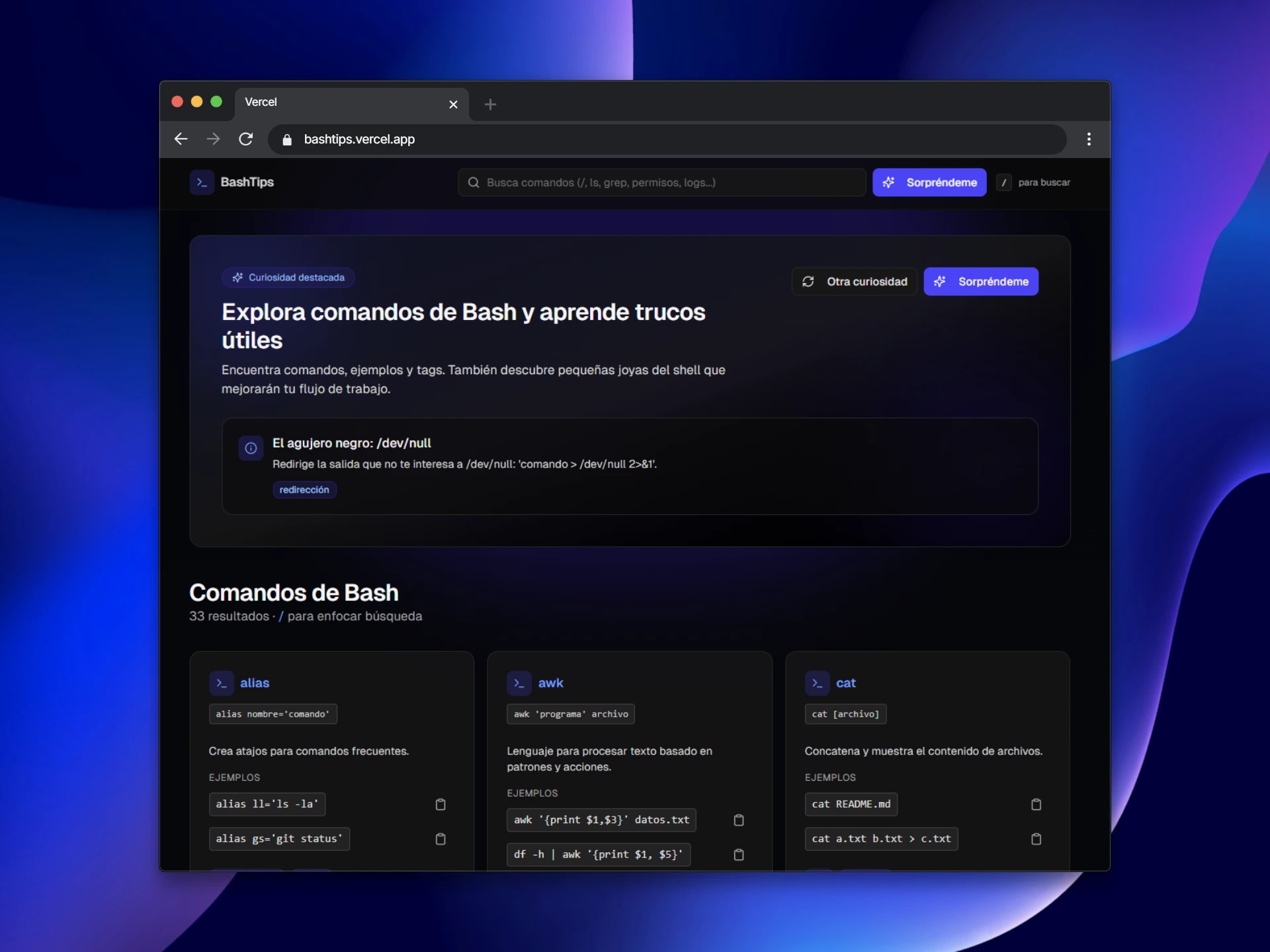 Captura de pantalla del proyecto /projects/bashtips.webp